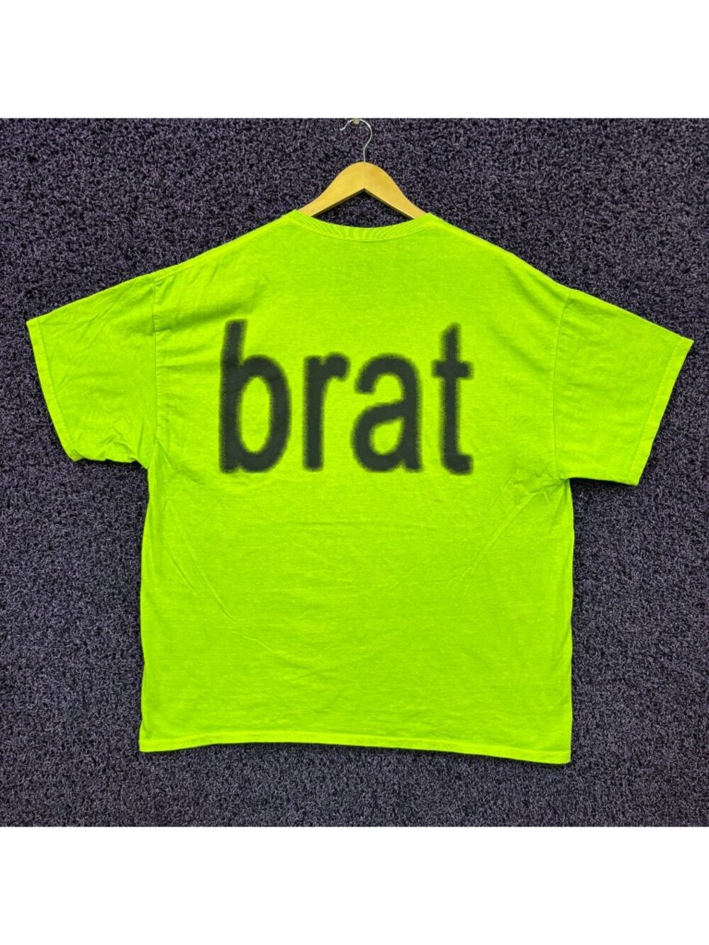 CharliXCX Brat Logo Album Cover T-shirt size extra large